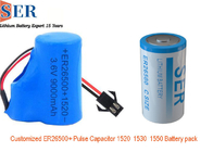 batteria al litio primaria 8500mAh ricaricabile non di 3.6V Er26500 SPC1520 Li Socl 2 per il metro di IOT